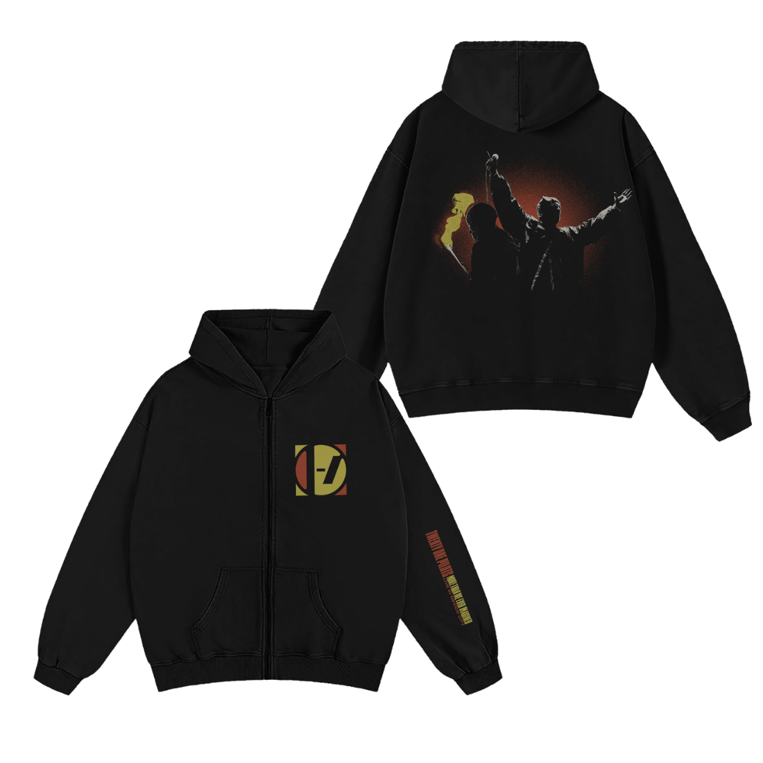 “IMAGINED” ZIP-UP HOODIE